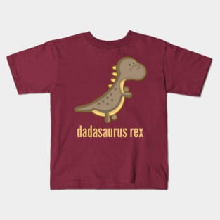 Dadasaurus Rex T-Shirt Dinosaur Family Shirts Kids T-Shirt